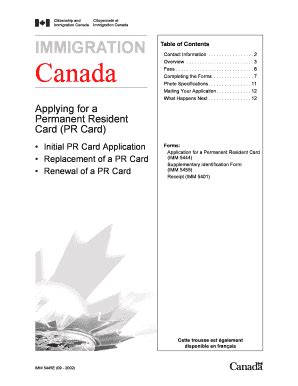 imm 5445 primary identity document.